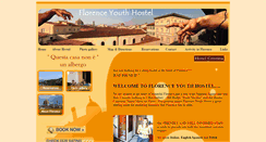 Desktop Screenshot of florence-youth-hostel.com